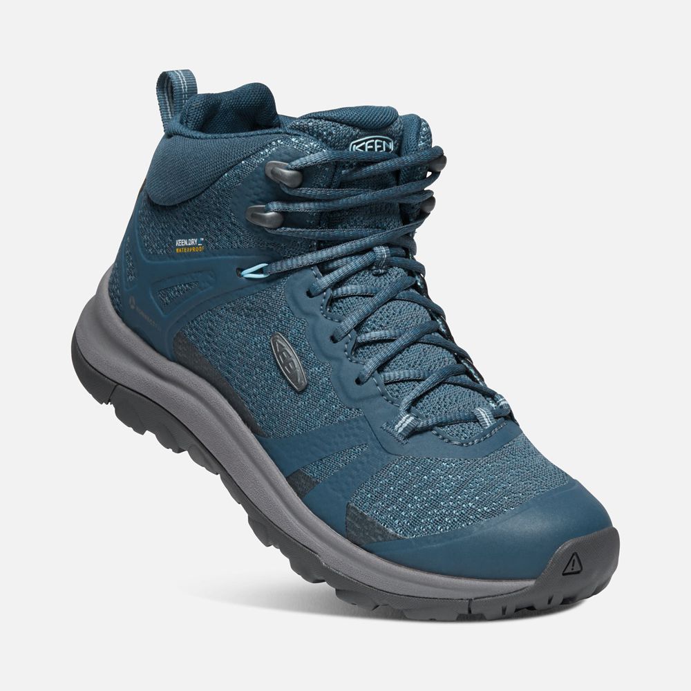 Keen Vandringskängor Dam Blå - Terradora Ii Waterproof - 019624RHP